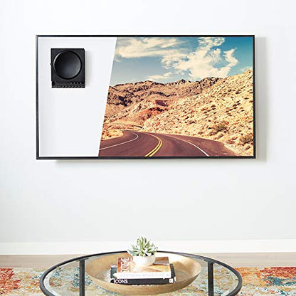 Sanus Wall Mount for Sonos Amp - Slim Black Design with Lockable Latch for Security - Low Profile Bracket Design Mounts in Any Orientation - Built-in Cable Management & Easy 15-Minute Install …