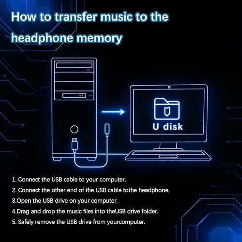 Bone Conduction Headphones IP68 Waterproof Swimming Headphones with Mic Bluetooth Open Ear Earbuds with MP3 Mode 32GB Memory Deep Bass Secure Fit for Running, Cycling and Fitness, Black - color: Black