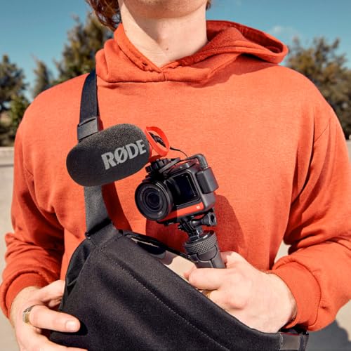 Rode VideoMicro II Ultra-Compact Shotgun Microphone Bundle with SC8 20-Foot Shielded TRS Extension Cable — Supercardioid Boom Pole Mic for Filmmaking, Documentary, ENG, Wedding Videography - color: SC8 Bundle