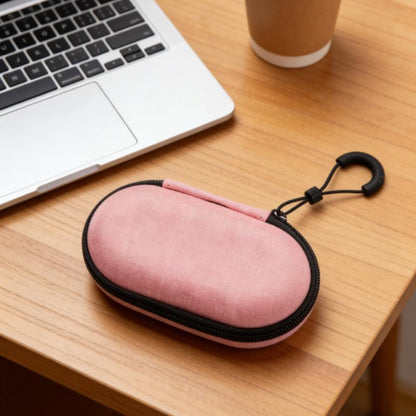 3 Pack Earbud Case, BetterJonny EVA Hard Earphone Carrying Case Portable Storage Earbud Pouch Case Mini Earbud Pouch for Bluetooth Ear Buds USB Adapter Cable Coin Pouch Wallet (Pink) - color: Pink