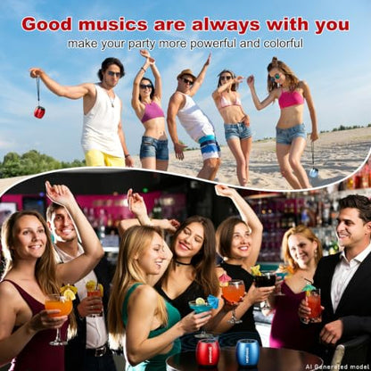 Mini Portable Bluetooth Speaker - color: M10 Red