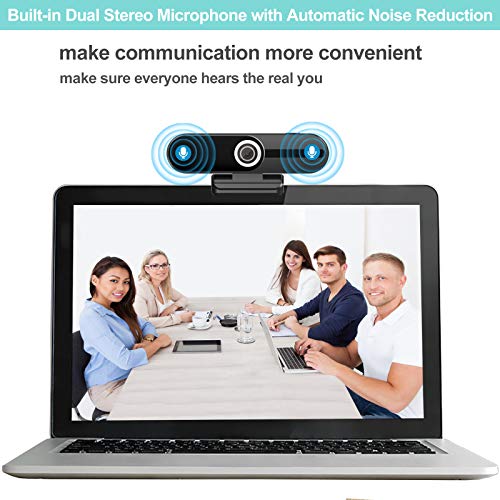 ToLuLu UHD 4K Webcam with Microphone, 8MP USB Computer Web Camera w/Tripod - style: 4K Webcam with Cover & Tripod