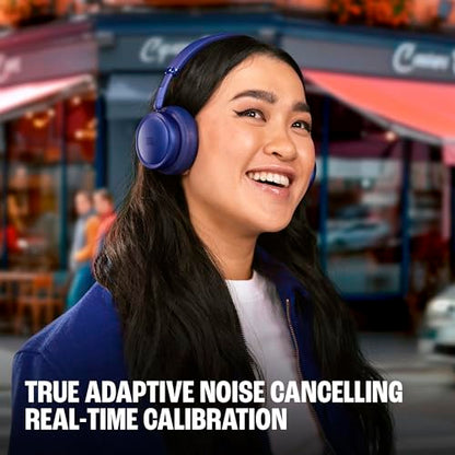 JBL Live 680NC - Noise Cancelling Headphones - White | JBL Signature Sound with Hi-Res Audio wired and wireless, True Adaptive Noise Cancelling 20, real time calibration - color: White