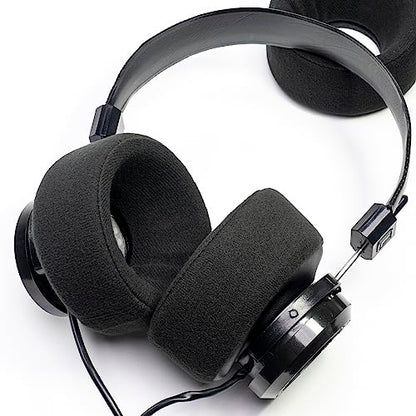 Bowl Shape Over Ear Pads Compatible with Grado SR60 SR80 SR125 SR225 SR325 PS500 GS1000 PS100 PS1000 PS500 PS500E RS1 RS2 Alessandro M1 M2 MPRO Warmer Sound Boosted Lows Velour