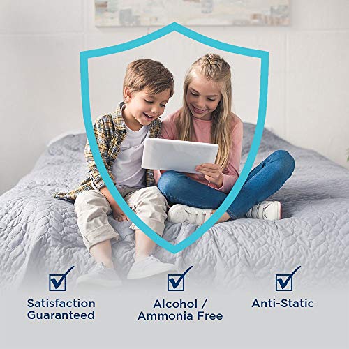 Tech Armor Screen Cleaning Wipes for TV, iPhone, Computer, iPad - 100 Wipes | Removes fingerprints & smudges, Gentle on coatings, Quick everyday clean, Home & office, for laptops, e-Readers, Phones