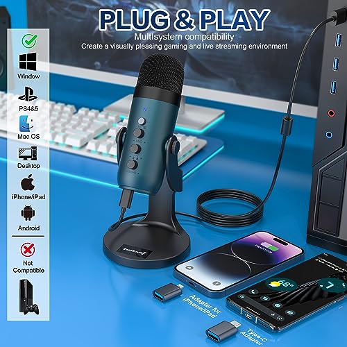 ZealSound Gaming USB Microphone k66t and d65k Furry Cover