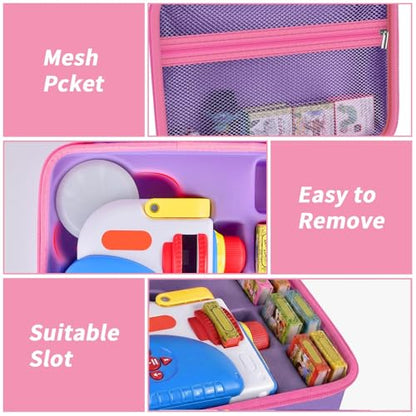 Hard Case for Little Tikes Story Dream Machine Books, Purple - color: Purple