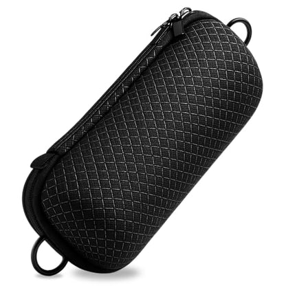 Flip 7 Portable Speaker Travel Case - Compatible with JBL Flip 7 - Protective Hard Shell Case with Shoulder Strap | Carabiner & Hand Strap - Waterproof Cover Carrying Bag for Bluetooth Speaker