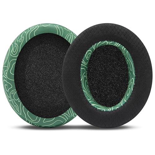 WC Freeze Crusher - Cooling Gel Earpads for Skullcandy Crusher & Hesh 3 | Made by Wicked Cushions | Also fits Crusher ANC 2, Crusher 720 & 1080 | Soft Memory Foam, Cooler for Longer | Emerald Tide - color: Emerald Tide