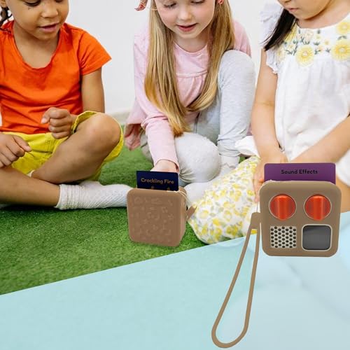Silicone Case for Yoto Mini Player (Brown) - color: Brown