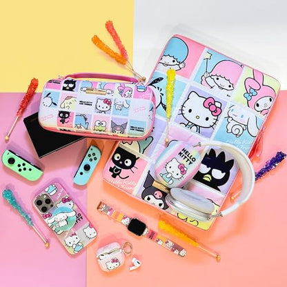 Sonix x Sanrio Protective Case for AirPods Max 2 & 1 | Headphones Cover | Hello Kitty Grid - color: Hello Kitty Grid