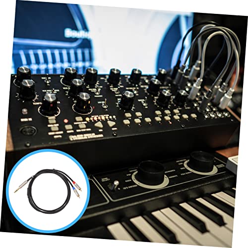 Angoily 1pc Stereo Male to Adapter Cable Audio Equipment Connector for Headphones Speakers and