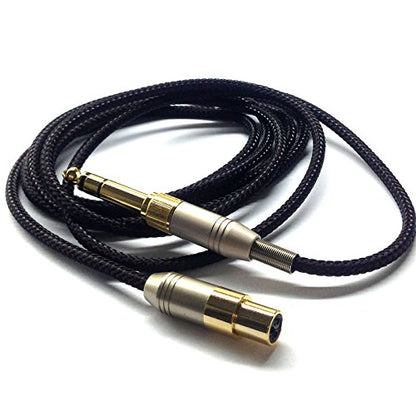 NewFantasia Replacement Audio Upgrade Cable Compatible with beyerdynamic DT 1990 Pro, DT 1770 Pro Headphone and Compatible with AKG K371, K175, K275, K245, K182, K7XX Headphone 1.6meters/5feet - size: 5 feet