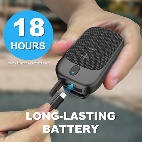 Oraolo Wearable Bluetooth Speaker Clip-On Wireless Portable