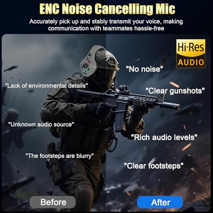 Ordtop 2.4GHz Wireless Gaming Headsets for PS5/PS4/Switch, 2026 RGB Noise Cancelling Over-Ear Headphones with 7.1 Surround Sound, 40mm Drivers, 276g Ultraligero, Memory Foam, 45H Gaming Headphones﻿ - color: White
