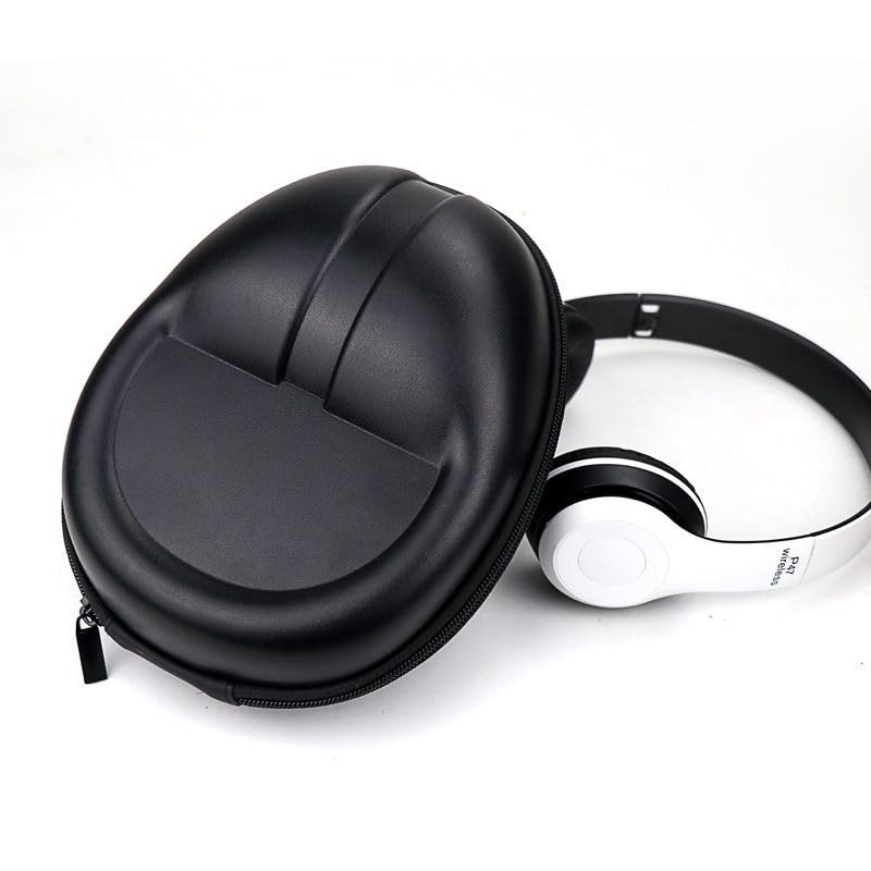 Hard Shell Headphone Case for Sony MDR7506 MDR-ZX770BT MDR-XB950BT WH-CH720N, Beats Solo3, Audio-Technica ATH-M50X ATH-M40x ATH-M30x, JVC, Skullcandy, JBL, Sennheiser Over Ear Headphones Headset Case