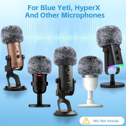 ZealSound Gaming USB Microphone k66t and d65k Furry Cover