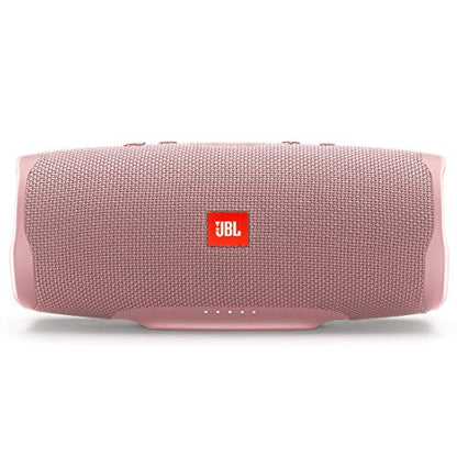 JBL Charge 4 - Portable Bluetooth Speaker - Pink | Wireless Bluetooth Streaming, Up to 20 hours of playtime, IPX7 waterproof, JBL Connect, Durable fabric and rugged material - color: Pink