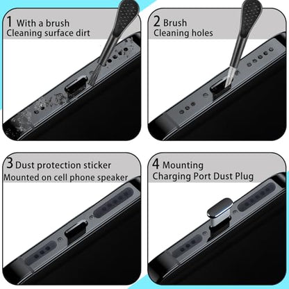 Phone Speaker Dustproof Stickers Protector ，Speaker Dustproof Net Stickers Dustproof Cover Kit Anti Dust Plugs Speaker Anti Dust Adhesive Cover (Phone Speaker Dustproof Stickers Protector)