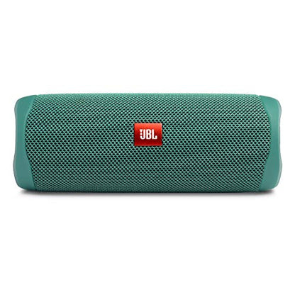 JBL FLIP 5 - Waterproof Portable Bluetooth Speaker Made From 100% Recycled Plastic - Green | Made from 90 recycled plastic, Sounds better than ever, Bring the party anywhere, Make a splash with IPX7 waterproof design - color: Eco Green