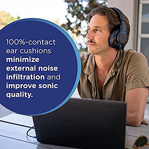 TWT Audio Ergo TW200 Premium Over-Ear Wired Headphones - 3.5mm Jack - size: 1 Pack