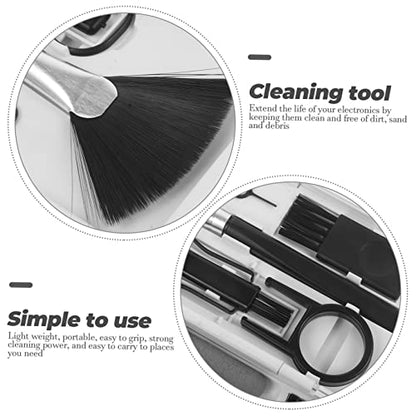 Electronics Cleaning Kit for Headphones Earbuds Keyboards Safe Gentle Cleaning Tools Set Portable and Convenient