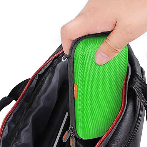 Power Bank Storage Case – GLCON Hard EVA Protective Travel Case | Small Electronic Carrying Pouch for Hard Drive, Cell Phone, Charging Cable, External Battery, Earbuds (Light Green) - color: Light Green