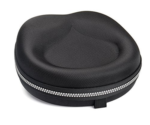 Headphone Case for Skullcandy Crusher ANC 2, Crusher Evo, Crusher, Hesh Evo, Hesh ANC, Hesh3/2/2 Wireless, Riff 2, Riff, Grind, Uproar; GO 810/600; Beats EP, Studio3, Raycon Everyday - color: Black with skull pattan zipper