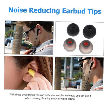 36pcs Silicone Earbuds Tips Earphone Accessories for Precise Fit