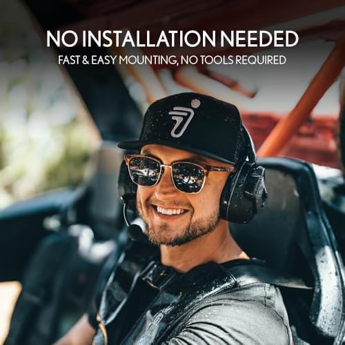 Cardo Packtalk Edgephone for ORV - Crafted for the Rough terrains and Cellular-Free connectivity for Non-Helmet Applications - Duo Pack - size: Dual Pack, style: Eddgephone ORV
