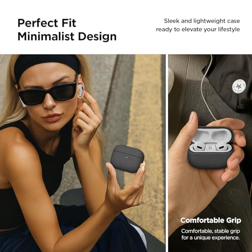 VRS Design Modern for Apple AirPods Pro 3rd Generation Case (2025) – Modern Minimal Style with Slim Profile and Precise Fit Compatible with AirPods Pro 3 (Sand Stone) - color: Sand Stone, size: Airpods Pro 3