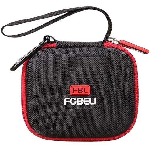 FBLFOBELI Hard Case for LEKATO 5.8GHz Wireless Guitar Transmitter Receiver | Hard EVA Shell, Shockproof & Water-Resistant, Custom Molded Interior, Mesh Pocket for Accessories, Portable Protective Bag