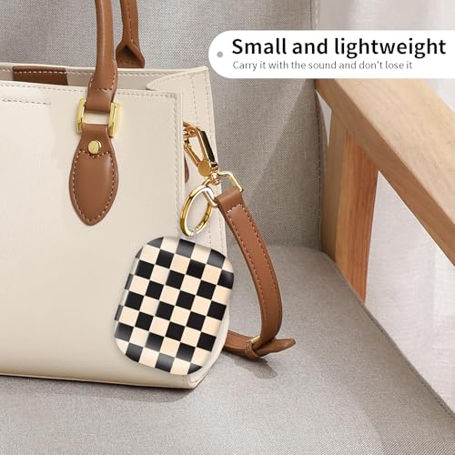 Compatiable for AirPod Pro 2nd/1st Generation Case,Lightweight & Durable Resistant Hard Case with Keychain,Stylish Design AirPod Case Cover for Women(Black Beige Plaid) - color: Black Beige Plaid