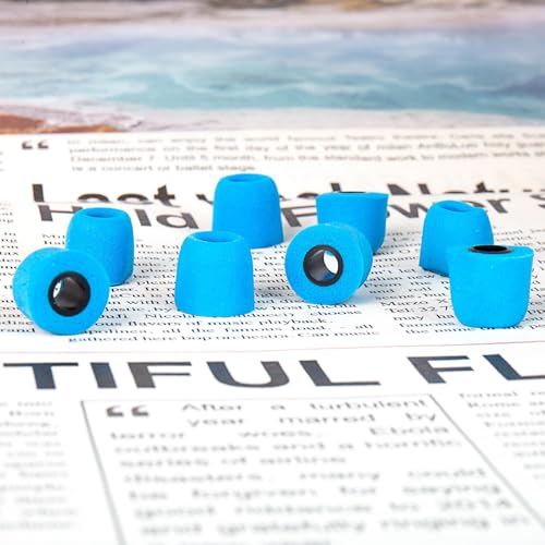 4 Pairs/8 PCS Foam Earbud Tips, KZ ZS10 PRO Replacement Memory Foam IEM Tips, Soft in Ear Monitor Eartips for 5mm-6.5mm Headphones, ZS10 PRO X, ZSN PRO X, EDX PRO, CCZ Melody, ZS12 PRO X (Medium)