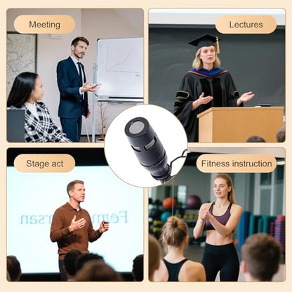 Lavalier Microphone, Cardioid Condenser Clip On Microphone, Lapel Microphone Compatible with AKG/Samson Microphone Wireless System, Mini 3 Pin XLR Plug, Ideal for Lectures, Theater, Actors - size: Mini 3 Pin XLR (TA3F) Plug