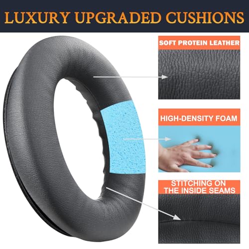SOULWIT Earpads for Bose (QC45/QC SE/QC Wireless) - Titanium - color: Titanium