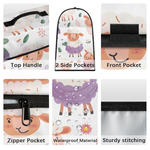 Cute Animal Sheep Kitchen Aid Mixer Cover - Stand Mixer Cover with Zipper Pocket, Organizer Bag - color: Sheep