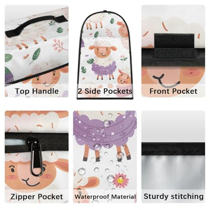 Cute Animal Sheep Kitchen Aid Mixer Cover - Stand Mixer Cover with Zipper Pocket, Organizer Bag - color: Sheep