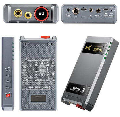 xDuoo XD05 Pro Portable DAC & Balanced Headphone Amplifier - Replaceable DAC and OP Card, Output Power reaches 2000mW