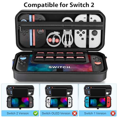 Fegliea Switch Carrying Case for Nintendo Switch 2