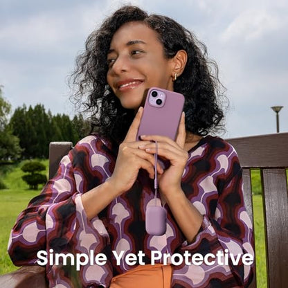 ORNARTO Compatible with AirPods Pro 2 Case 2022, Full Protective Hybrid Silicone for AirPods Pro 2nd Generation Case, Front LED Visible Skin Cover-Lilac Purple | Hybrid Silicone Rubber, Front LED Visible, Wireless Charging, Skin-Friendly Soft Touch, Anti-