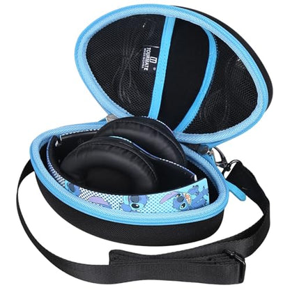 Hard Storage Case for iJoy Bluetooth Headphones,Travel Case for Wireless Foldable Headset - Tourmate(Only Box) (Black & Blue) - color: Black & Blue