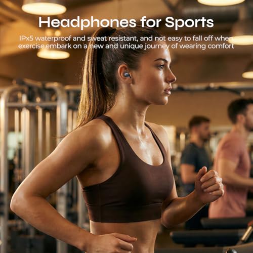 XO Simple is Beauty Sleep Earbuds, Mini ANC Earbuds with Sleep Mode,All-Day Comfortable Fit for Side Sleepers,BT 6.0 HiFi Stereo Sound,Touch Control, Noise Isolation Ear Buds for Sleeping/Working