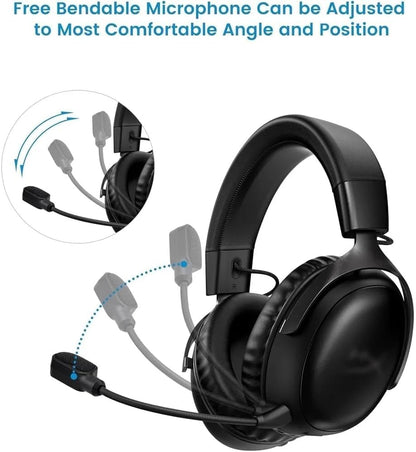 Cloud Flight 2 Mic Boom, Replacement Microphone 3.5mm Detachable Noise Cancelling with Mute LED Indicator Repair Parts for HyperX Cloud Flight 2 Wireless Gaming Headset Headphones