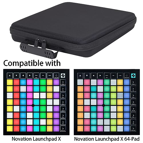 co2CREA Hard Travel Case for Novation Launchpad X Grid Controller - style: Launchpad X Grid / X Ableton Case