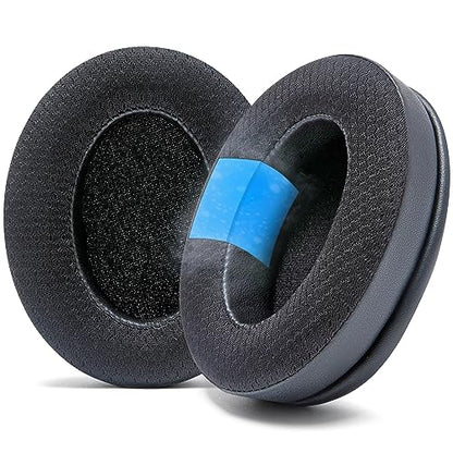 WC Freeze Crusher - Cooling Gel Earpads for Skullcandy Crusher & Hesh 3 | Made by Wicked Cushions | Also fits Crusher ANC 2, Crusher 720 & 1080 | Soft Memory Foam, Cooler for Longer | Black - color: Black