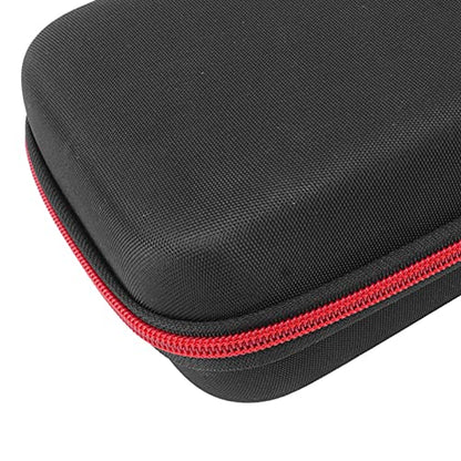 Asixxsix Microphone Case, Microphone Storage Box Case, Anti Compression, Anti Shock And Anti Fall Carry Bag for Travel Outdoor, Sponge Filling, Large Capacity, Case Only