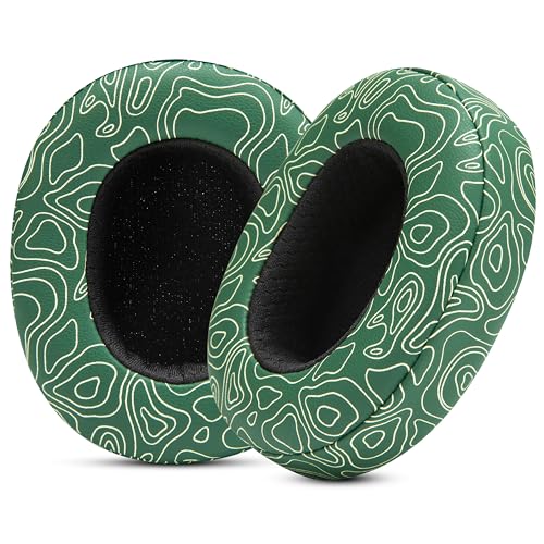 WC PadZ Crusher Evo - Earpads for Skullcandy Crusher Evo & Hesh ANC | Made by Wicked Cushions | Also fits Crusher Wireless & More, Enhanced Comfort & Sound Isolation | Emerald Tide - color: Emerald Tide
