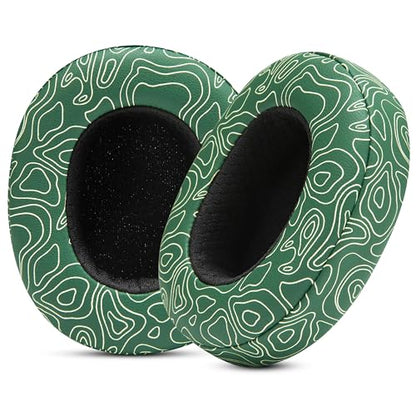 WC PadZ Crusher Evo - Earpads for Skullcandy Crusher Evo & Hesh ANC | Made by Wicked Cushions | Also fits Crusher Wireless & More, Enhanced Comfort & Sound Isolation | Emerald Tide - color: Emerald Tide