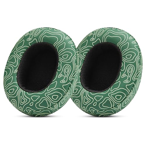 WC PadZ Crusher Evo - Earpads for Skullcandy Crusher Evo & Hesh ANC | Made by Wicked Cushions | Also fits Crusher Wireless & More, Enhanced Comfort & Sound Isolation | Emerald Tide - color: Emerald Tide